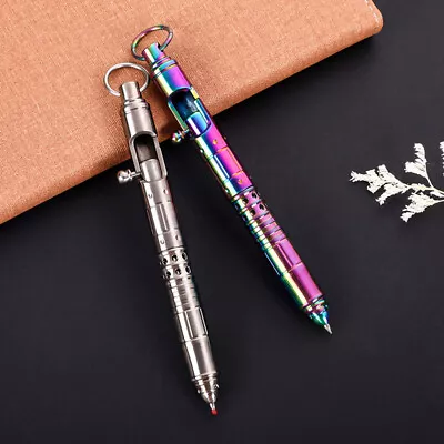TC4 Titanium Ballpoint Pen Office Writing Pen Business Collectible Signature Pen • $35.98