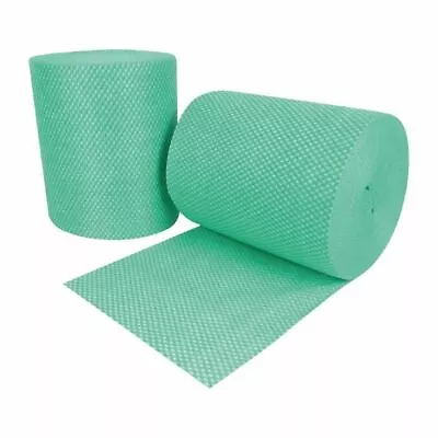 £35.47 • Buy EcoTech Envirolite Super Anti-Bacterial Cleaning Cloths Green (Roll Of 2 X 500) 