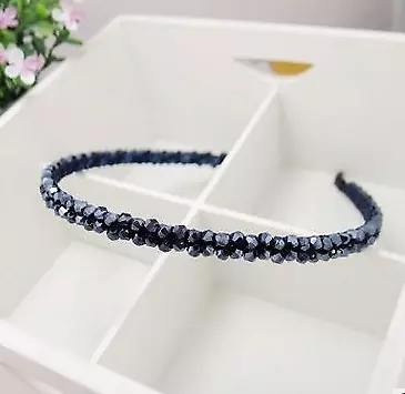 £3.29 • Buy Fashion Women Jewel Gems Pearl Headband Crystal Hair Band Girl Ladies Headwear
