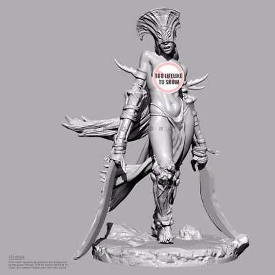 1/35 Resin Figure Model Kit Double Headed Female Monster 3D Printing Unassembled • $18.24