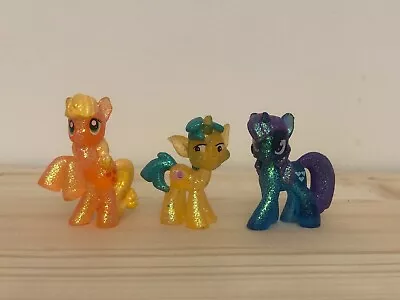 My Little Pony Blind Bag Glitter Ponies Set Of 3 GREAT CONDITION • $10