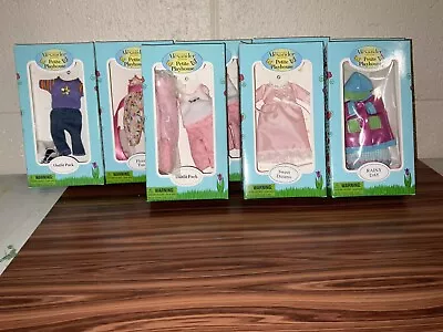 Lot Of 8 Madame Alexander Petite Playhouse Doll Outfits Clothes Accessories IOB • $125