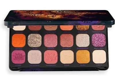 Makeup Revolution Forever Flawless Eye Palette Spirituality With Cannabis Sativa • $16