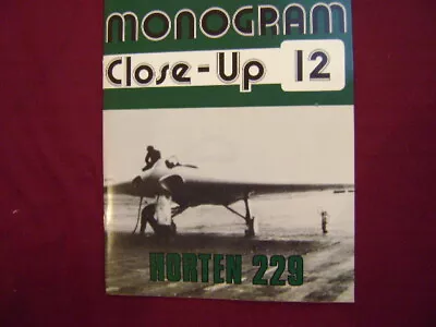 Myhra David. Horten 229.  Monogram Close-Up 12.  1990. Illustrated In Black Wh • $30