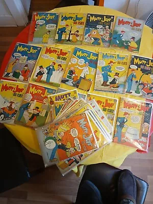 Lot Of 58 Mutt And Jeff Comics • $115