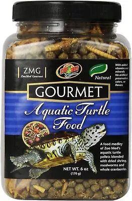Zoo Med Aquatic Turtle Food 6 Oz. • $8.40