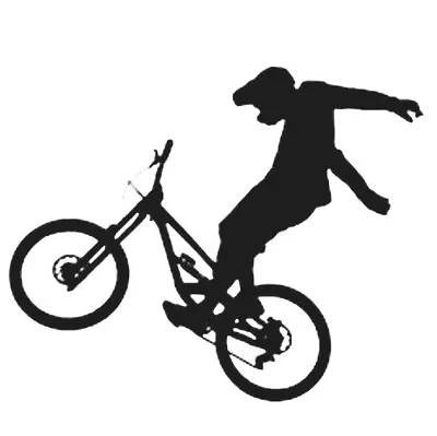 Cycling Gravel Mountain Bike Die-Cut Decal Car Truck Window Laptop Sticker 5.5  • $4