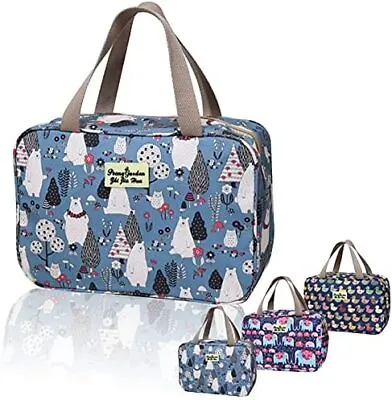 £11.49 • Buy Ladies Wash Bag Toiletry Handbag Hanging Travel Case Women Cosmetic Make Up Bag