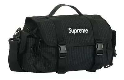 Supreme Mini Duffle Bag (Black) • $200