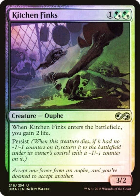 $1.99 • Buy MTG FOIL Kitchen Finks  – Ultimate Masters Card # 216