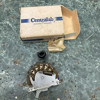 Centralab 1458 4-Pole 2-Position Positive Non-Shorting Lever Switch CRL • $10