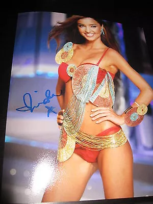 MIRANDA KERR SIGNED AUTOGRAPH 8x10 PHOTO VICTORIA SECRET FASHION SHOW RUNWAY X2 • $140