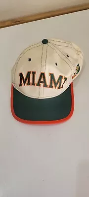 Vintage Miami Hurricanes Snapback Hat • $30