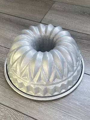 Vintage Bundt Pan Small Made In Germany Unique Heavy Duty Baking Cake • $24.99