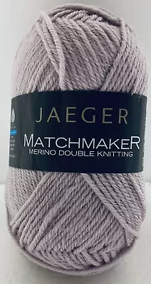 Jaeger Matchmaker Merino Wool Yarn Unit Of 1  Lavender New Double Knitting • $14.45