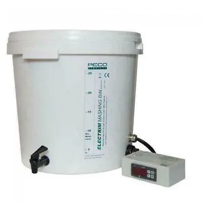 32 Litre Digital Electrim Mashing Bin/Boiler For All Grain Beer Making Homebrew • £124.09