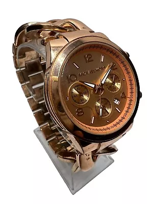 Michael Kors Womens Chain Watch 250905 Gold Tone New Battery • $19.68