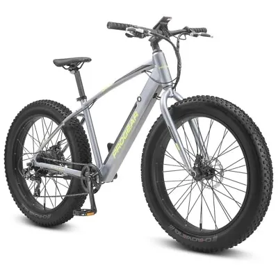 $1399 • Buy Progear E-Blast 26 X 18  Fat Tyre Electric Bike - Silver