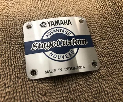 Yamaha Stage Custom Advantage Nouveau Drum Badges With Screws. Several Available • $8.50