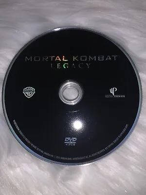 Mortal Kombat: Legacy (DVD 2011) DISC ONLY VA9 • $6