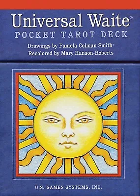 Universal Rider Waite Pocket Tarot Deck~ 78 Cards + Instruction Booklet • $17.90