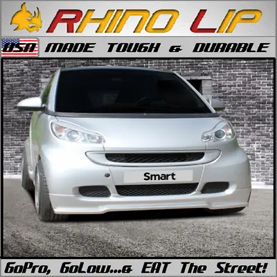 SMART CAR Tuned Breathless-Performance CPStyle Smartuki Spoiler Rubber Chin Lip • $39