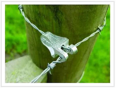 £19.49 • Buy 10no T Clip 2 Gripple - For Barbed Wire And Agricultural Fencing End - Strainer