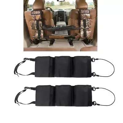 Seat Back Gun Rack Rifle Shotgun Vehicle Car Pickup Truck Hunting Storage Holder • $35.17