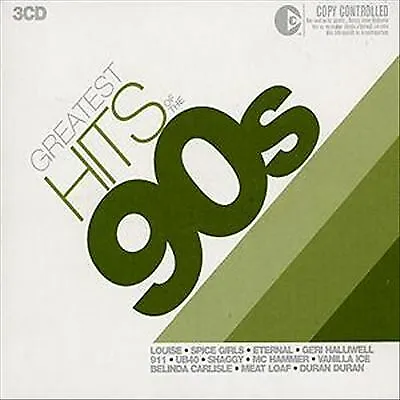 Various Artists : Greatest Hits Of The 90s CD 3 Discs (2004) Fast And FREE P & P • £3.42