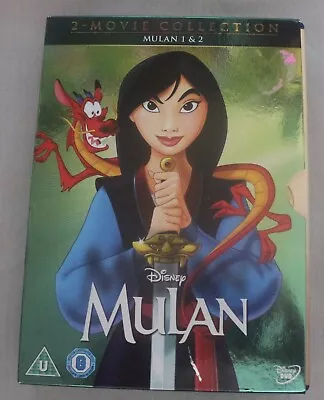 *Disney DVD*  Mulan 1 & 2 Collection (U) 2012 • £0.99