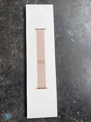 $108.57 • Buy Genuine Original Apple Watch Strap Gold Stainless Milanese Loop 42mm / 44mm