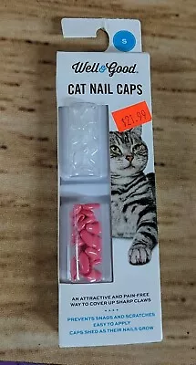 Well&Good Cat Nail Caps Small Pink And Clear • $5.99