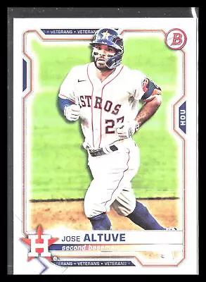 Jose Altuve 2021 Bowman #84 • $1.49