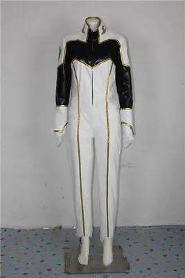 Code Geass Suzaku Kukurugi Cosplay Costume Faux Leather Made / • $58.20