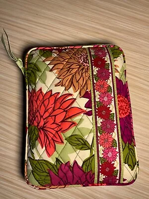 Vera Bradley Cloth Book Tablet  Bible Cover Tropica Floral Pinks 8.5 In X 6.5 In • $24