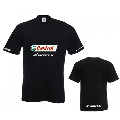 Castrol Honda T-shirt New S-xxxl • £8.38