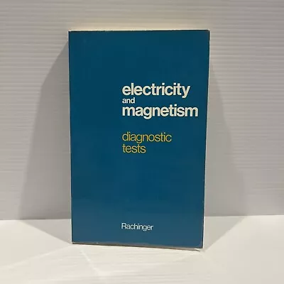 £21.17 • Buy Electricity And Magnetism Diagnostic Tests Rachinger