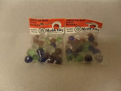 Vintage Bags Of Marbles - Marble King • $6.99