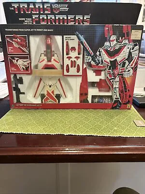 Transformers G1 Jetfire Never Played With In A Nice Box MUST SEE FACTORY SEALED • $7495