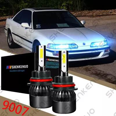 9007 8000K LED Headlight Bulbs For Acura Integra 1990-1993 Hi/Lo Beam Qty 2 • $21.23