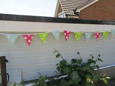 PVC GARDEN BUNTING 3 Mtr Length • £6