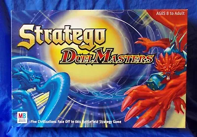 Stratego Duel Masters Board Game Of Battlefield Strategy Milton Bradley 2004  • $11.98