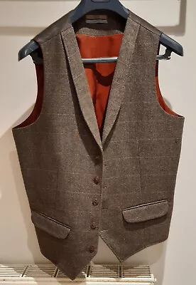 Mens... Gentleman's Shawl Collar Waistcoat Large 40'' Slim Fit. • £18