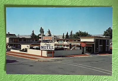 Ellensburg Washington WA REGALODGE MOTEL Vintage Postcard • $4