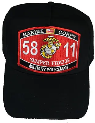 Usmc Marine Corps 5811 Military Policeman Mp Hat Semper Fi Cop Guard Security • $22.99