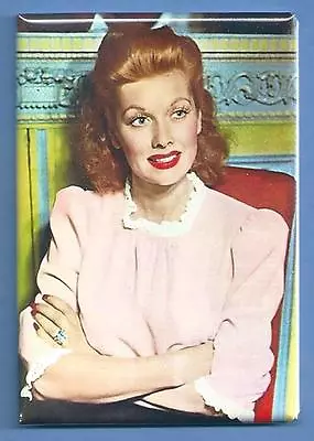 I Love Lucy *2x3 Fridge Magnet* Lucille Ball Tv Sitcom Manhatten Show Comedy  • $8.95