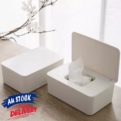 Tissue Box Dispenser Paper Storage Holder Napkin Case Organizer Cover New • $15.69