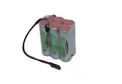 Rechargeable Battery Pack 7.2v 2500mAh Nimh AA RX  Square Futaba Vapextech UK • £12.80