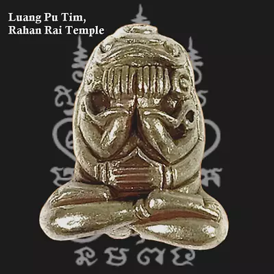 Phra Pidta Jumbo 8 Hand Lp TIM Thai Amulet Statue Buddha Powerful Talisman Rare • $29.44