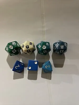7 Assorted Multi Sided Dice Lot Role Playing • $2